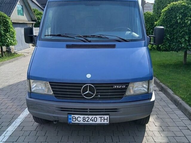 Синій Мерседес Sprinter, об'ємом двигуна 2.2 л та пробігом 380 тис. км за 6500 $, фото 1 на Automoto.ua