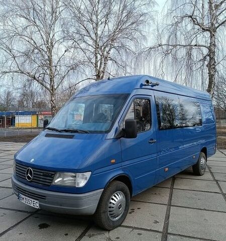 Синий Мерседес Sprinter, объемом двигателя 2.87 л и пробегом 500 тыс. км за 8900 $, фото 1 на Automoto.ua