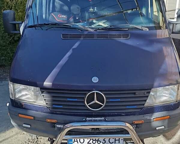 Синий Мерседес Sprinter, объемом двигателя 2.9 л и пробегом 452 тыс. км за 6200 $, фото 1 на Automoto.ua