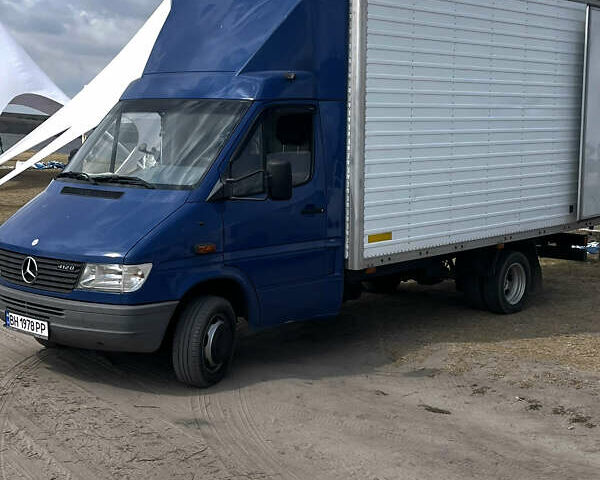 Синій Мерседес Sprinter, об'ємом двигуна 2.87 л та пробігом 205 тис. км за 19500 $, фото 1 на Automoto.ua