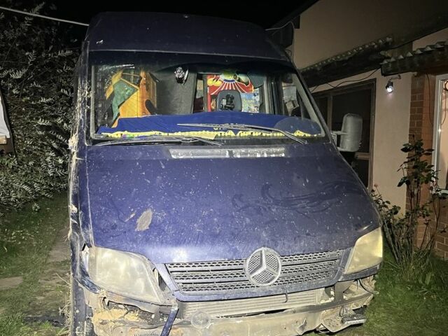 Синий Мерседес Sprinter, объемом двигателя 2.1 л и пробегом 3 тыс. км за 3200 $, фото 1 на Automoto.ua