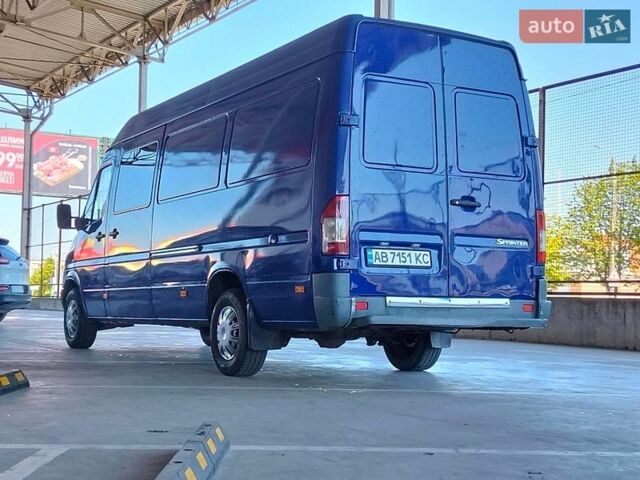 Синий Мерседес Sprinter, объемом двигателя 2.15 л и пробегом 100 тыс. км за 8200 $, фото 1 на Automoto.ua