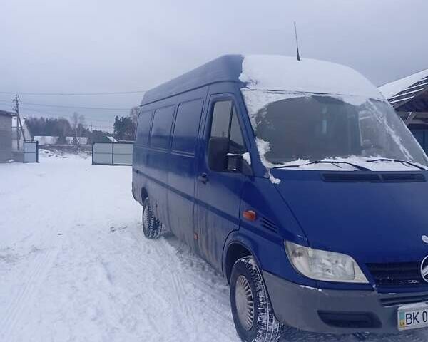 Синий Мерседес Sprinter, объемом двигателя 2.15 л и пробегом 3 тыс. км за 5900 $, фото 1 на Automoto.ua