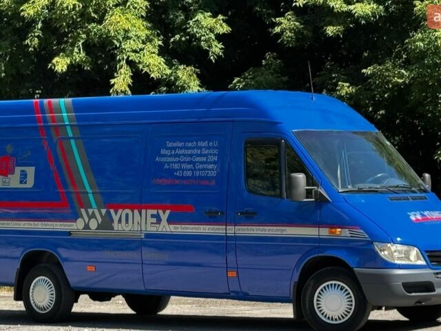 Синій Мерседес Sprinter, об'ємом двигуна 2.2 л та пробігом 436 тис. км за 11800 $, фото 1 на Automoto.ua