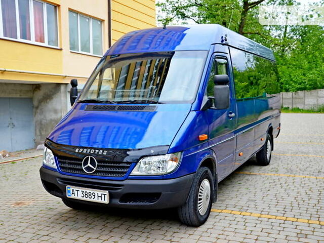 Синій Мерседес Sprinter, об'ємом двигуна 2.69 л та пробігом 370 тис. км за 12800 $, фото 1 на Automoto.ua