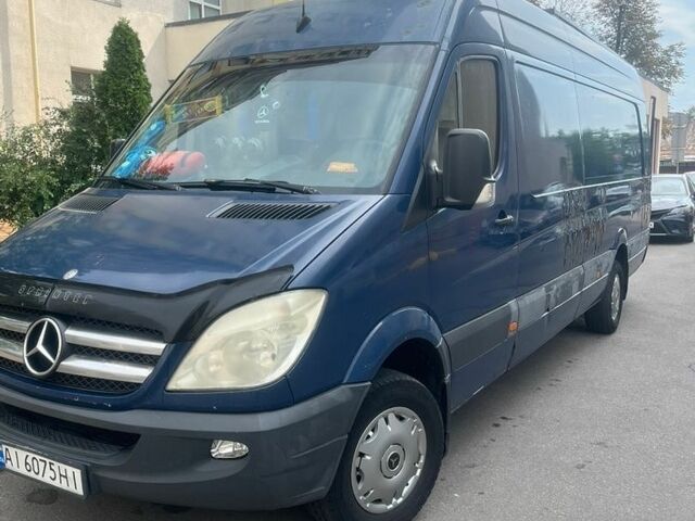 Синий Мерседес Sprinter, объемом двигателя 2.99 л и пробегом 340 тыс. км за 9000 $, фото 1 на Automoto.ua