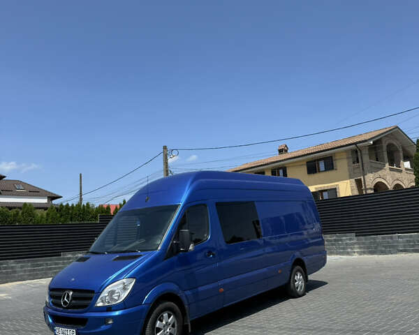 Синий Мерседес Sprinter, объемом двигателя 3 л и пробегом 540 тыс. км за 20000 $, фото 1 на Automoto.ua