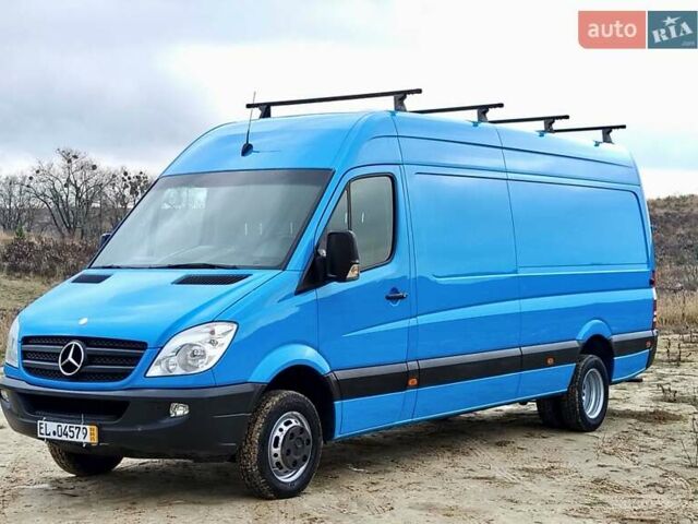 Синий Мерседес Sprinter, объемом двигателя 2.2 л и пробегом 363 тыс. км за 19300 $, фото 1 на Automoto.ua