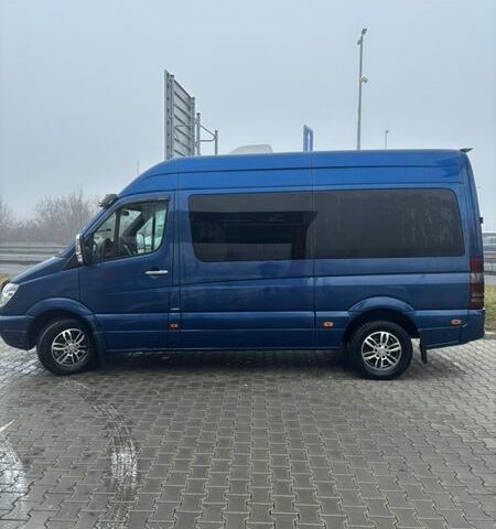 Синий Мерседес Sprinter, объемом двигателя 2.99 л и пробегом 398 тыс. км за 19500 $, фото 1 на Automoto.ua