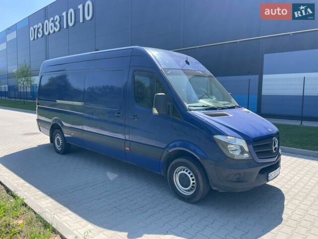 Синий Мерседес Sprinter, объемом двигателя 2.14 л и пробегом 501 тыс. км за 12700 $, фото 1 на Automoto.ua