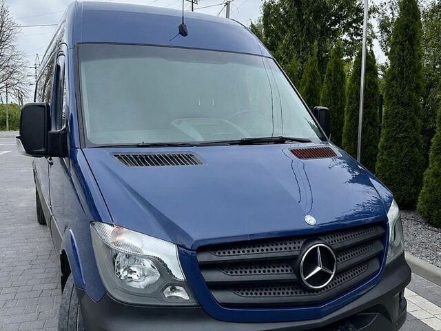 Синий Мерседес Sprinter, объемом двигателя 3 л и пробегом 269 тыс. км за 24500 $, фото 1 на Automoto.ua