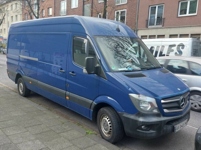 Синій Мерседес Sprinter, об'ємом двигуна 2.1 л та пробігом 268 тис. км за 15500 $, фото 1 на Automoto.ua