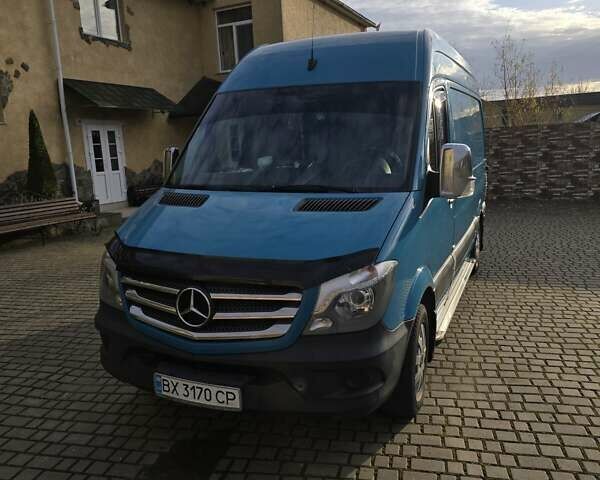 Синій Мерседес Sprinter, об'ємом двигуна 2.1 л та пробігом 315 тис. км за 14800 $, фото 1 на Automoto.ua