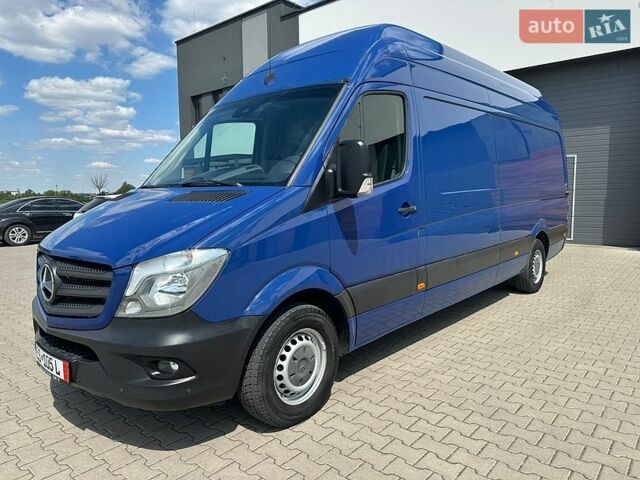 Синий Мерседес Sprinter, объемом двигателя 2.14 л и пробегом 360 тыс. км за 21300 $, фото 1 на Automoto.ua