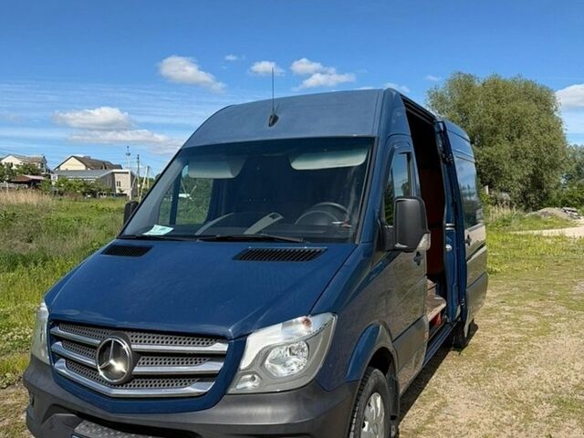 Синий Мерседес Sprinter, объемом двигателя 2.14 л и пробегом 338 тыс. км за 19900 $, фото 1 на Automoto.ua