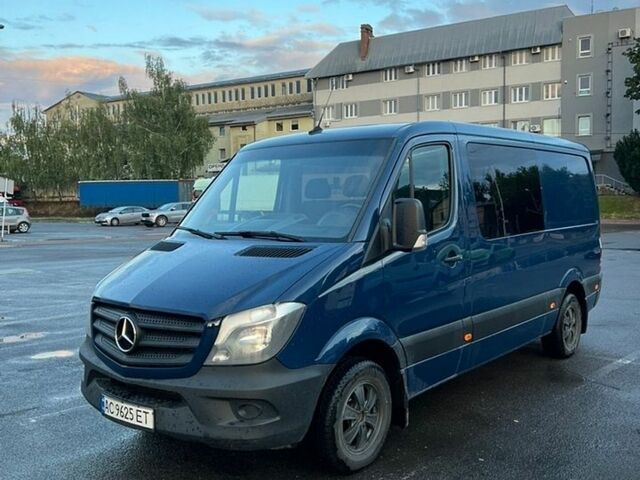 Синій Мерседес Sprinter, об'ємом двигуна 2.14 л та пробігом 543 тис. км за 24000 $, фото 1 на Automoto.ua