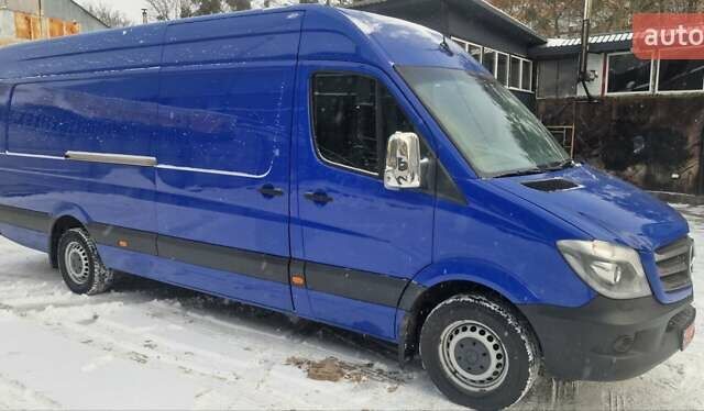 Синій Мерседес Sprinter, об'ємом двигуна 3 л та пробігом 294 тис. км за 30900 $, фото 1 на Automoto.ua