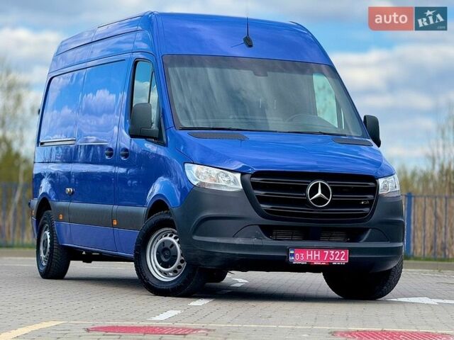 Синий Мерседес Sprinter, объемом двигателя 2.14 л и пробегом 125 тыс. км за 20900 $, фото 1 на Automoto.ua