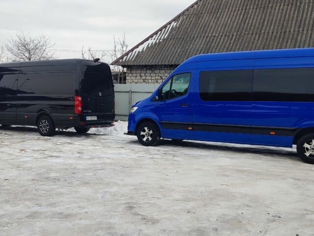 Синий Мерседес Sprinter, объемом двигателя 2.1 л и пробегом 280 тыс. км за 40000 $, фото 1 на Automoto.ua