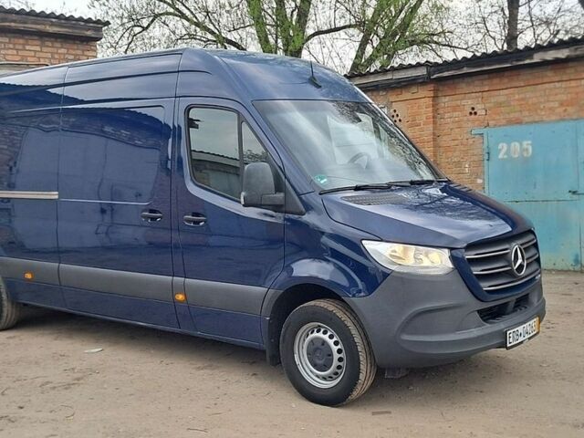 Синий Мерседес Sprinter, объемом двигателя 2.14 л и пробегом 198 тыс. км за 29300 $, фото 1 на Automoto.ua
