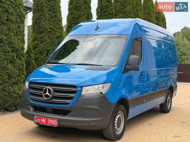 Синий Мерседес Sprinter, объемом двигателя 2 л и пробегом 375 тыс. км за 21900 $, фото 1 на Automoto.ua