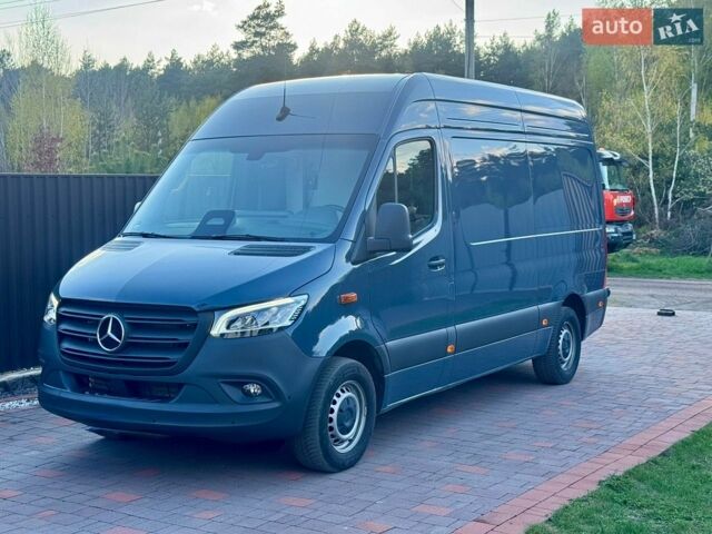 Синій Мерседес Sprinter, об'ємом двигуна 2 л та пробігом 64 тис. км за 34900 $, фото 1 на Automoto.ua