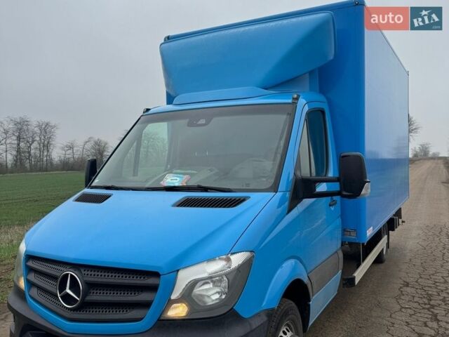 Синий Мерседес Sprinter, объемом двигателя 2.14 л и пробегом 306 тыс. км за 28500 $, фото 1 на Automoto.ua