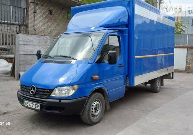 Синій Мерседес Sprinter, об'ємом двигуна 2.15 л та пробігом 468 тис. км за 13500 $, фото 1 на Automoto.ua