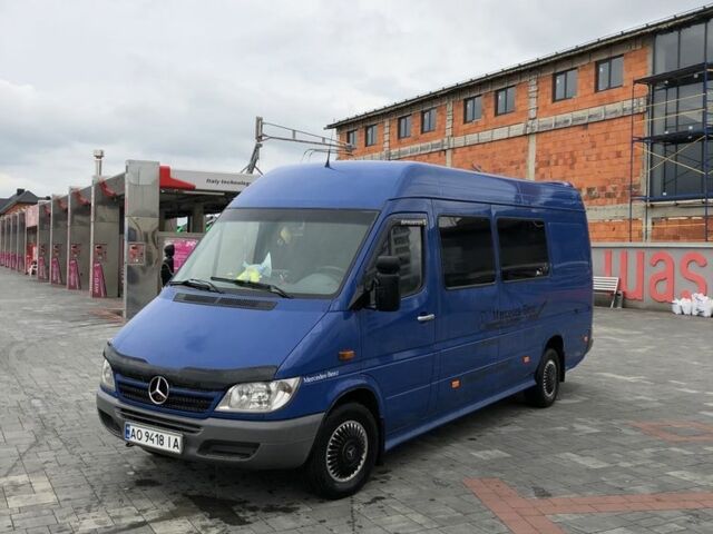 Синий Мерседес Sprinter, объемом двигателя 2.1 л и пробегом 500 тыс. км за 7800 $, фото 1 на Automoto.ua