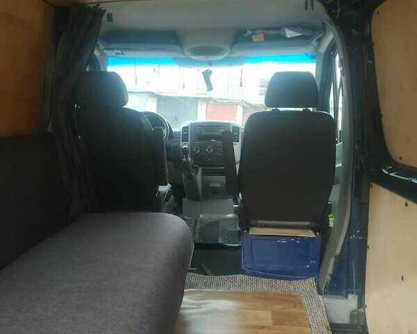 Синий Мерседес Sprinter, объемом двигателя 2.1 л и пробегом 290 тыс. км за 11500 $, фото 1 на Automoto.ua