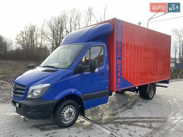 Синий Мерседес Sprinter, объемом двигателя 2.14 л и пробегом 494 тыс. км за 16999 $, фото 1 на Automoto.ua