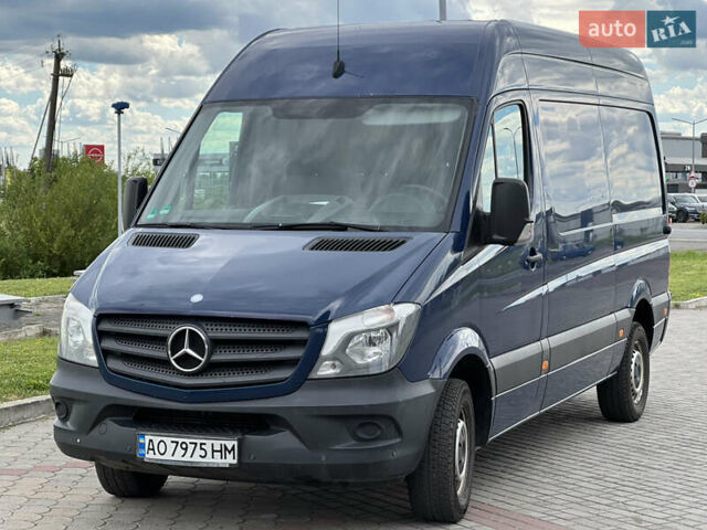Синий Мерседес Sprinter, объемом двигателя 2.2 л и пробегом 540 тыс. км за 13500 $, фото 1 на Automoto.ua