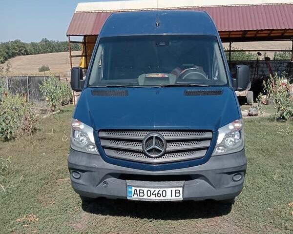Мерседес Sprinter 2015 в Песчанке на Automoto.ua Синий Мерседес Sprinter, объемом двигателя 2.1 л и пробегом 72 тыс. км за 31587 $, фото 1 на Automoto.ua