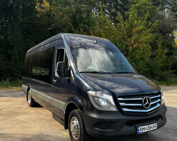 Синий Мерседес Sprinter, объемом двигателя 2.99 л и пробегом 388 тыс. км за 55000 $, фото 1 на Automoto.ua