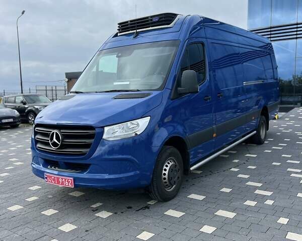 Синий Мерседес Sprinter, объемом двигателя 3 л и пробегом 201 тыс. км за 59000 $, фото 1 на Automoto.ua