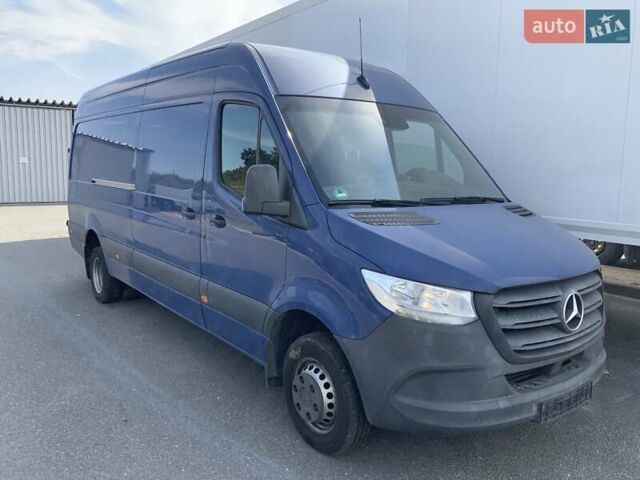Синий Мерседес Sprinter, объемом двигателя 2.99 л и пробегом 167 тыс. км за 44500 $, фото 1 на Automoto.ua