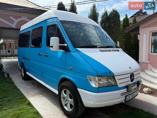 Синий Мерседес Sprinter, объемом двигателя 2.9 л и пробегом 610 тыс. км за 4850 $, фото 1 на Automoto.ua