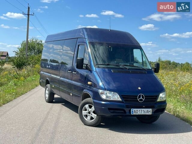 Синій Мерседес Sprinter, об'ємом двигуна 2.2 л та пробігом 503 тис. км за 8200 $, фото 1 на Automoto.ua