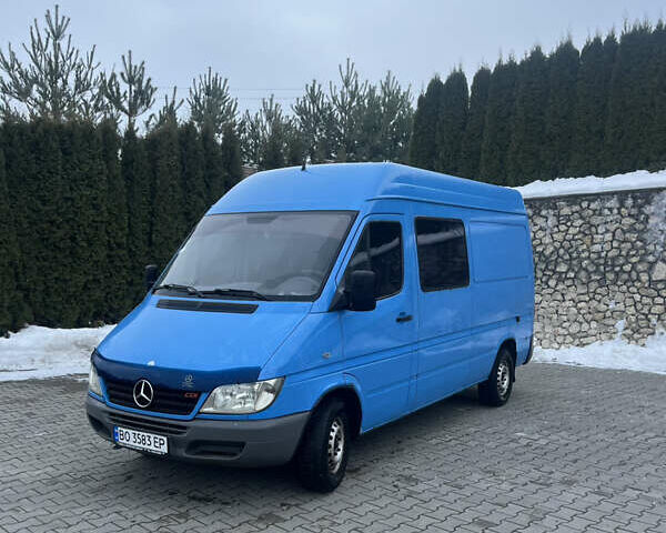 Синій Мерседес Sprinter, об'ємом двигуна 2.2 л та пробігом 435 тис. км за 7500 $, фото 1 на Automoto.ua