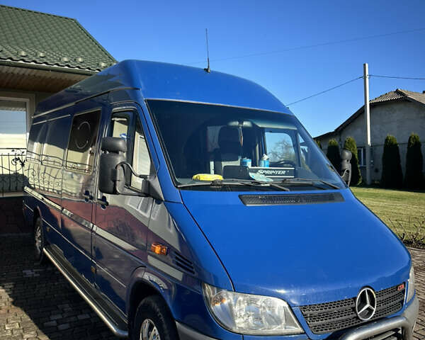 Синій Мерседес Sprinter, об'ємом двигуна 2.7 л та пробігом 98 тис. км за 10500 $, фото 1 на Automoto.ua