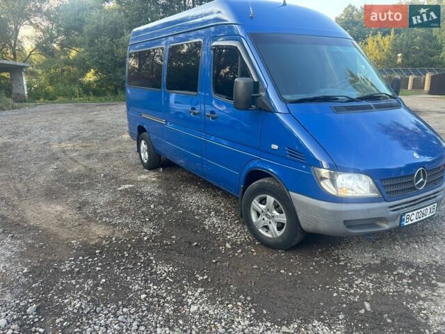 Синій Мерседес Sprinter, об'ємом двигуна 2.15 л та пробігом 447 тис. км за 9300 $, фото 1 на Automoto.ua