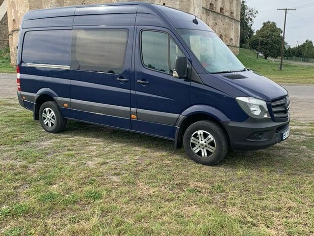 Синій Мерседес Sprinter, об'ємом двигуна 3 л та пробігом 296 тис. км за 11500 $, фото 1 на Automoto.ua