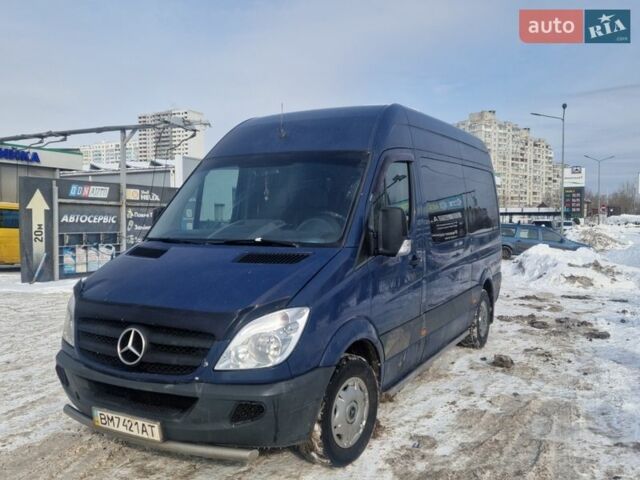 Синий Мерседес Sprinter, объемом двигателя 2.15 л и пробегом 780 тыс. км за 9200 $, фото 1 на Automoto.ua