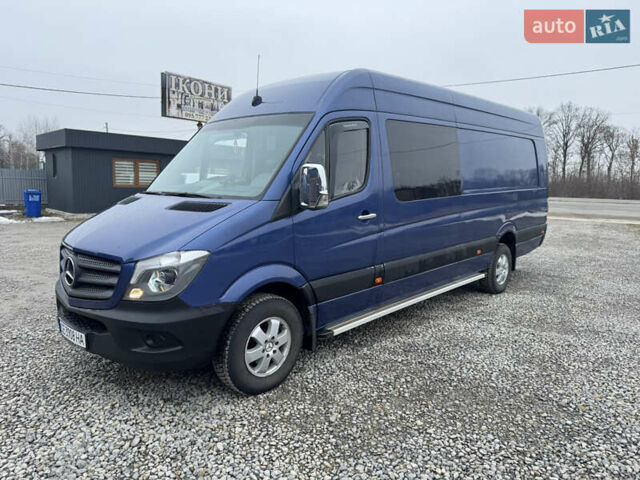 Синий Мерседес Sprinter, объемом двигателя 2.99 л и пробегом 345 тыс. км за 19800 $, фото 1 на Automoto.ua