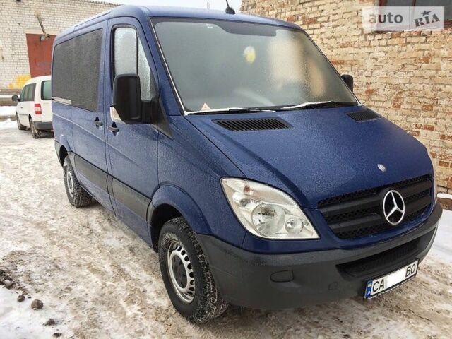 Синий Мерседес Sprinter, объемом двигателя 2.14 л и пробегом 191 тыс. км за 16900 $, фото 1 на Automoto.ua