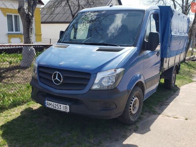 Синій Мерседес Sprinter, об'ємом двигуна 2.2 л та пробігом 176 тис. км за 16000 $, фото 1 на Automoto.ua