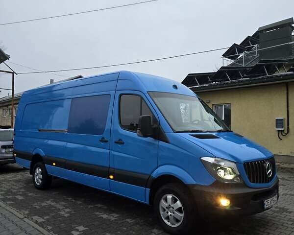 Синій Мерседес Sprinter, об'ємом двигуна 3 л та пробігом 200 тис. км за 26000 $, фото 1 на Automoto.ua