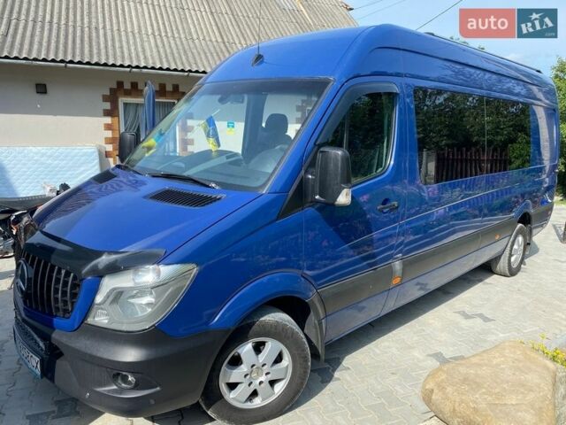 Синий Мерседес Sprinter, объемом двигателя 2.14 л и пробегом 832 тыс. км за 22300 $, фото 1 на Automoto.ua