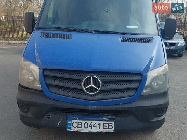 Синий Мерседес Sprinter, объемом двигателя 2.14 л и пробегом 535 тыс. км за 18200 $, фото 1 на Automoto.ua