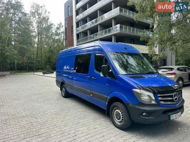 Синий Мерседес Sprinter, объемом двигателя 2.99 л и пробегом 831 тыс. км за 22500 $, фото 1 на Automoto.ua